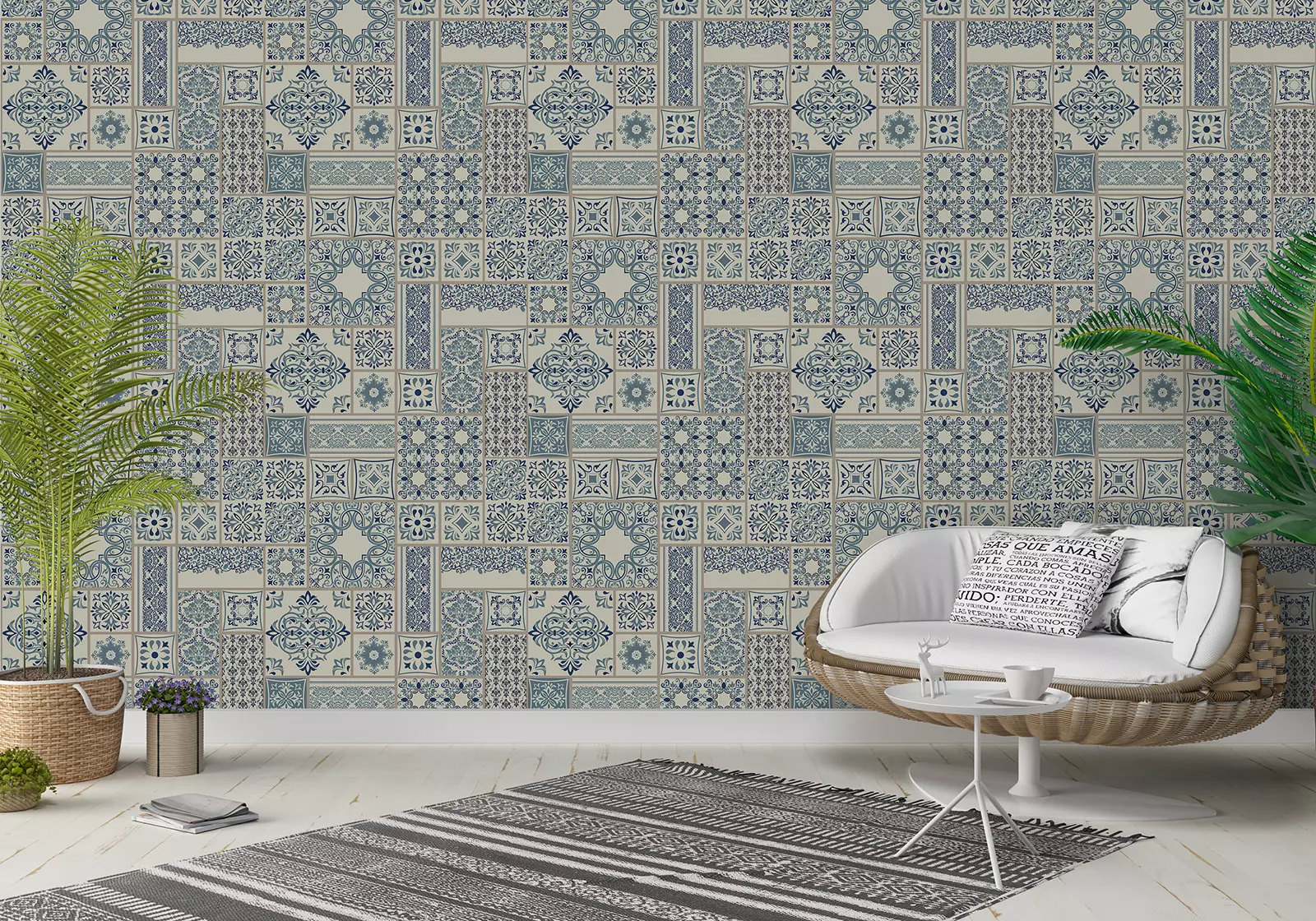 VICTORIAN TILES – Merawalaprint - Ceramic Wallpaper